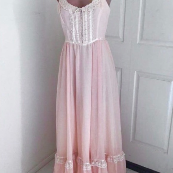 authentic gunne sax maxi sundress - Picture 1 of 5